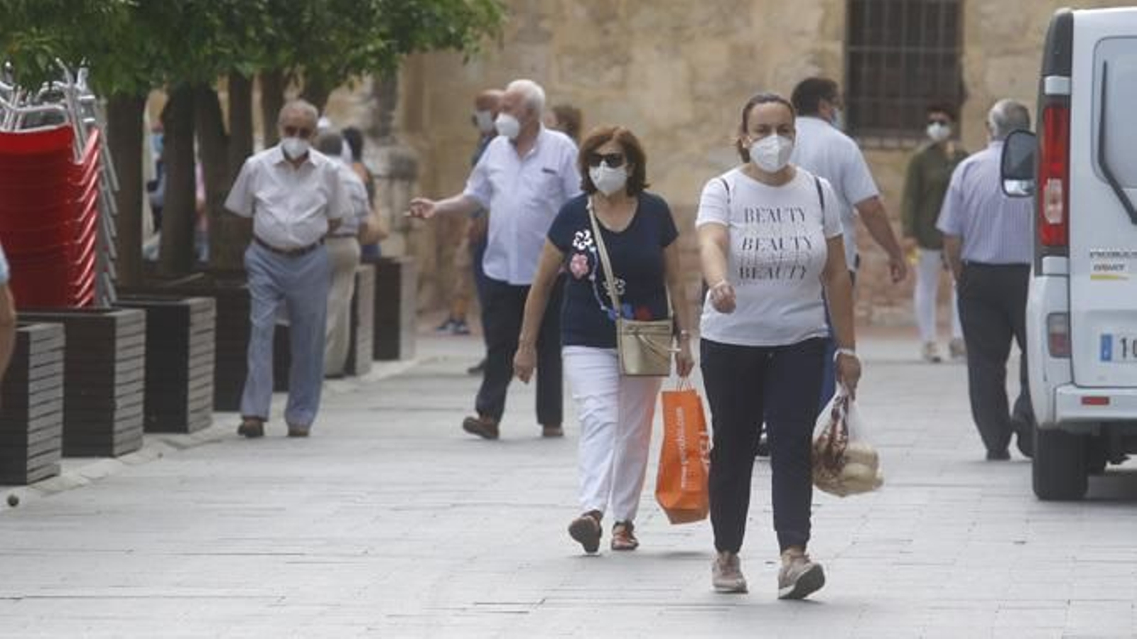 Plaza Nueva, en Lucena.