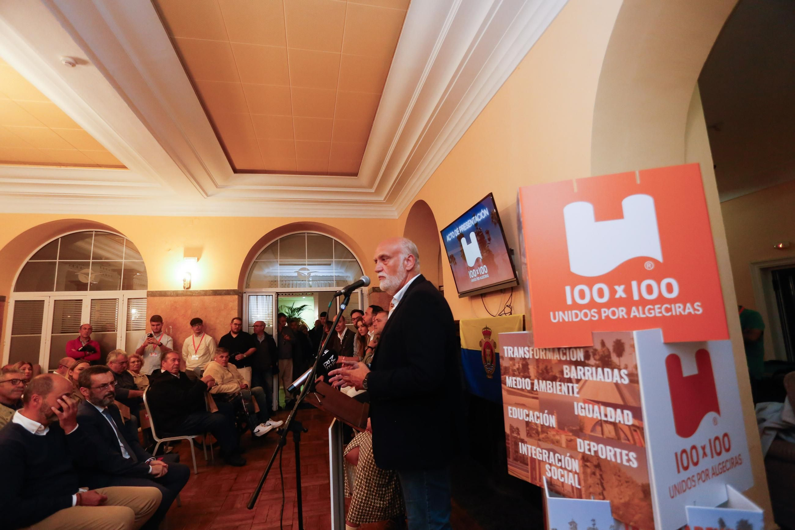 Las fotos de la presentación de 100x100 Unidos por Algeciras en el hotel Reina Cristina