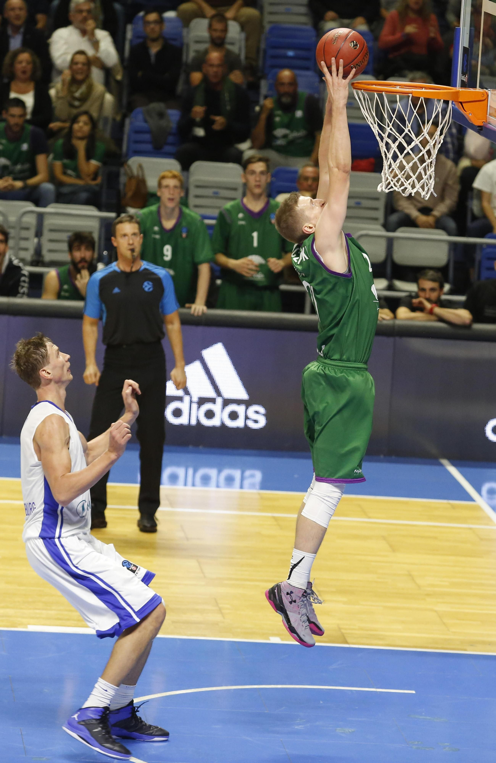 Los cinco años de Adam Waczynski en el Unicaja, en fotos