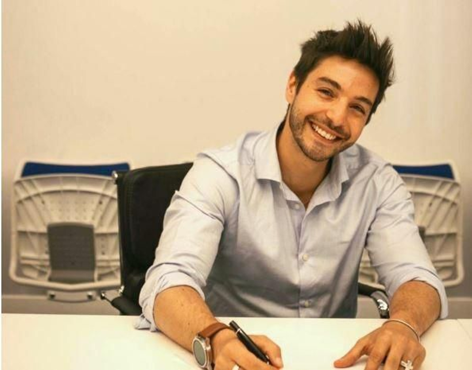 El artista Polo Nández.