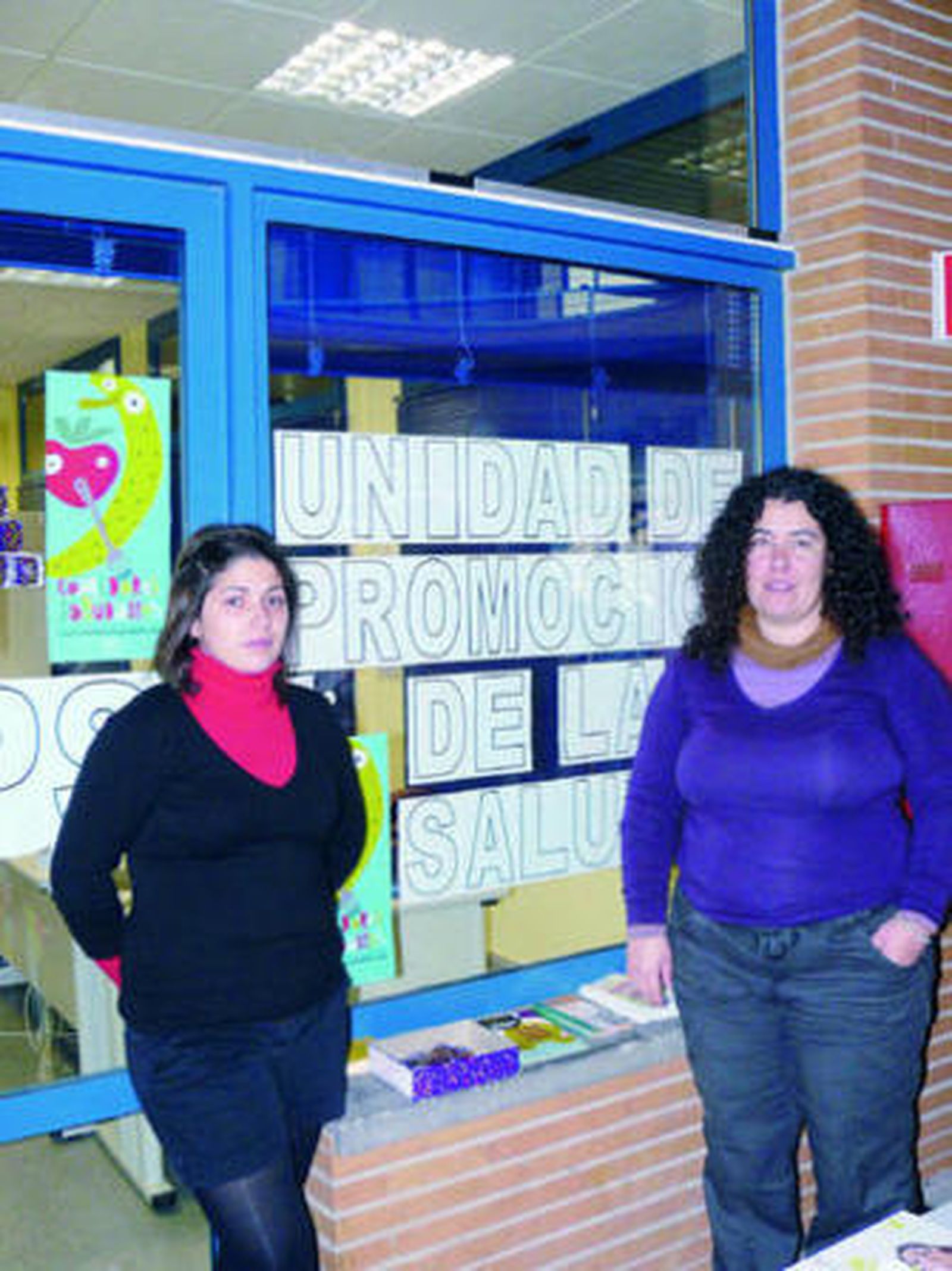Isabel y Carmen Sánchez, dos de las trabajadoras de la UPS.
