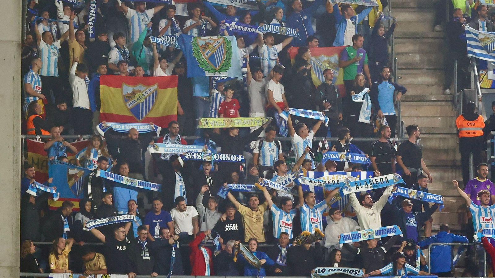 El Cádiz - Málaga CF, en fotos