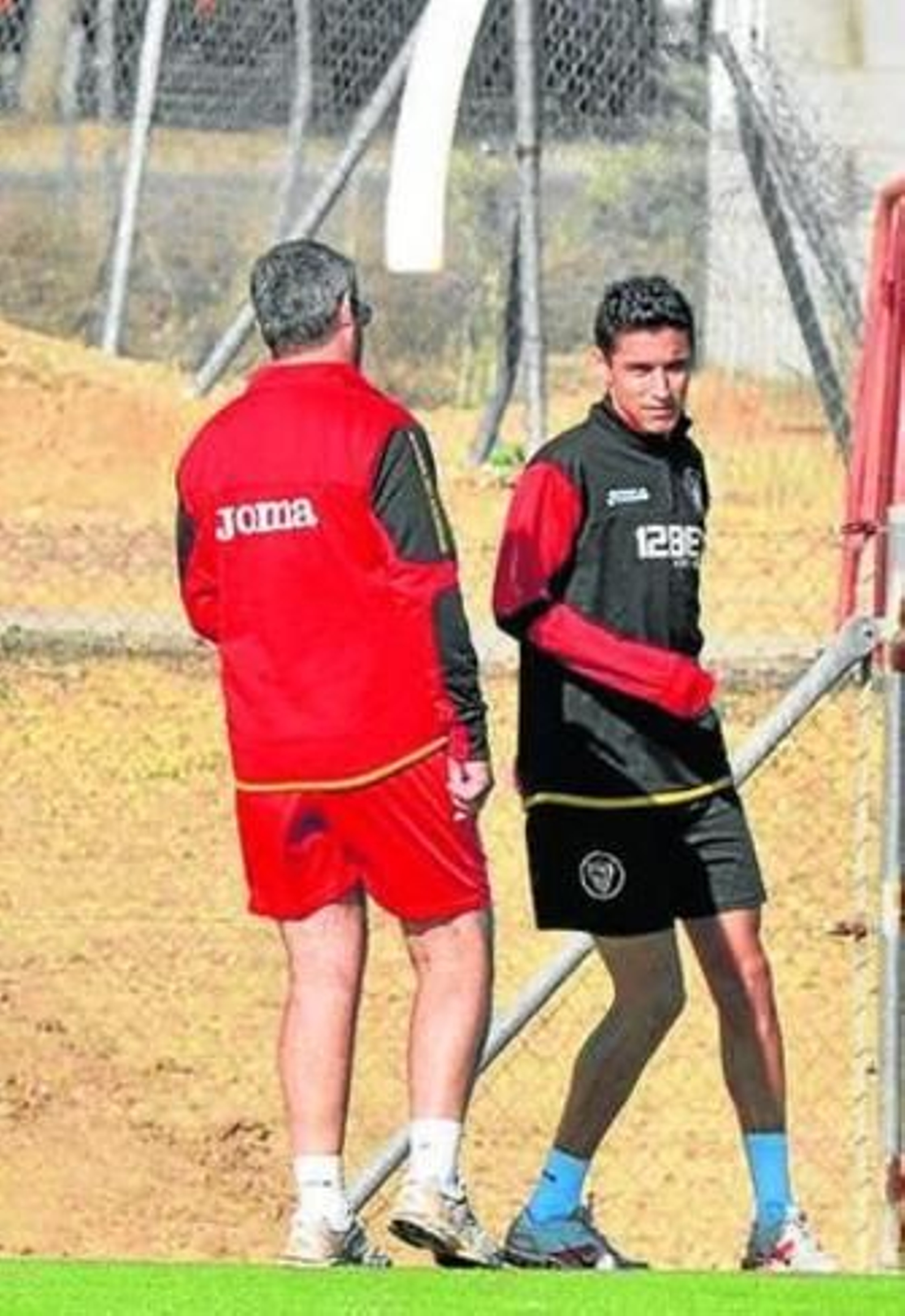 Jesús Navas, el martes.