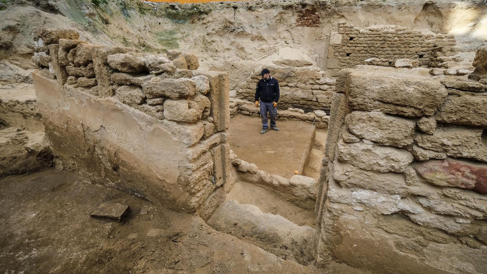Restos medievales localizados en la zona.