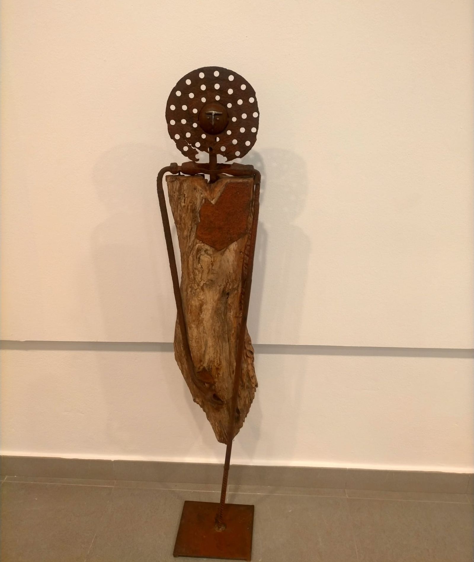 Una de las obras de la exposición.