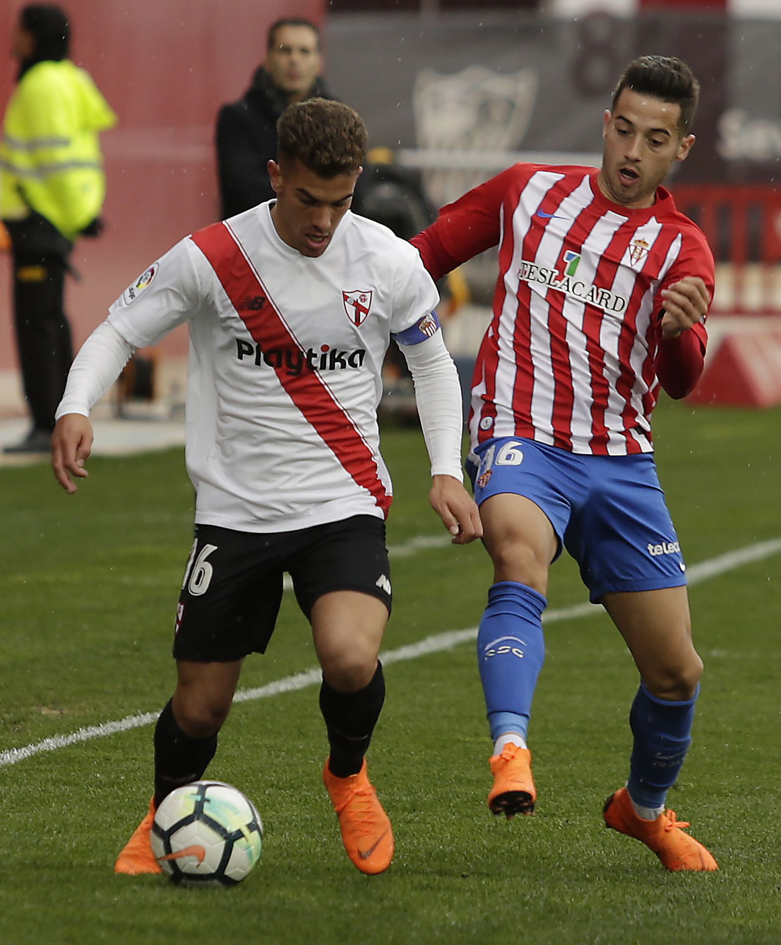 Las imágenes del Sevilla Atlético-Sporting