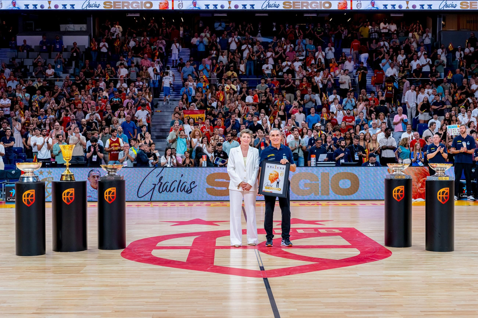 Las mejores fotos del España-Alemania de baloncesto