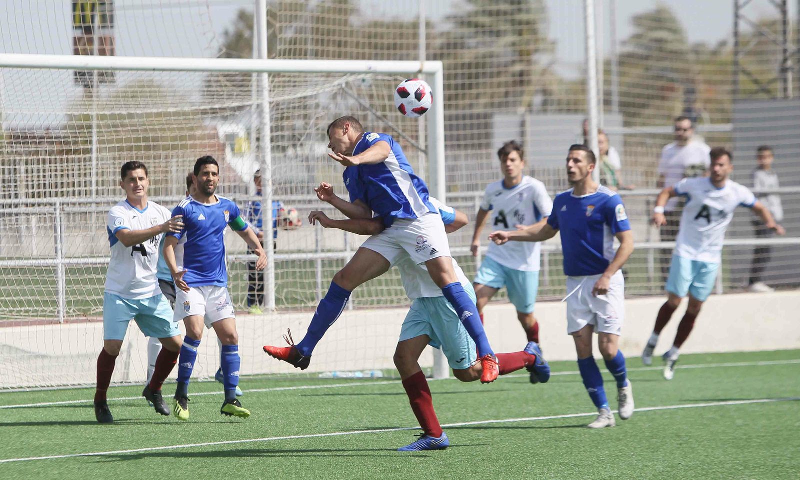 Raúl Fernández, en el partido del pasado domingo contra el Arcos.