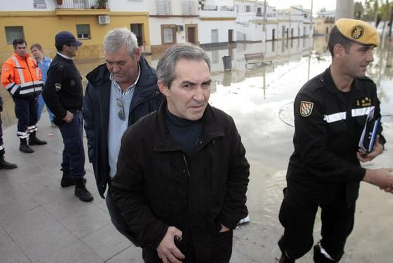 El Río Guadalquivir se desborda a su paso por Lora del Río.

Foto: Juan Carlos Muñoz