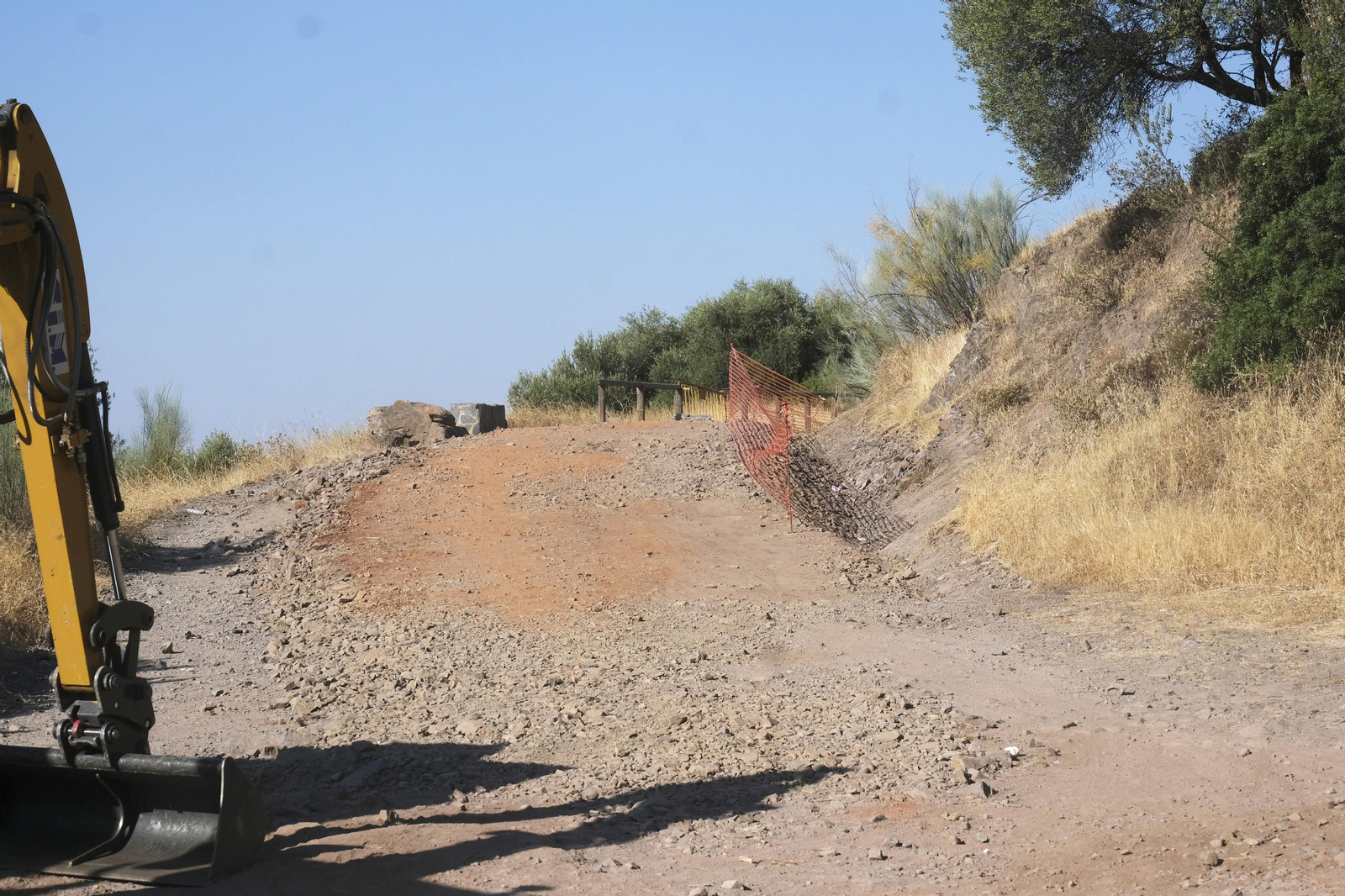 Así lucen las obras para mejorar la Cuesta del Reventón de Córdoba, en fotografías