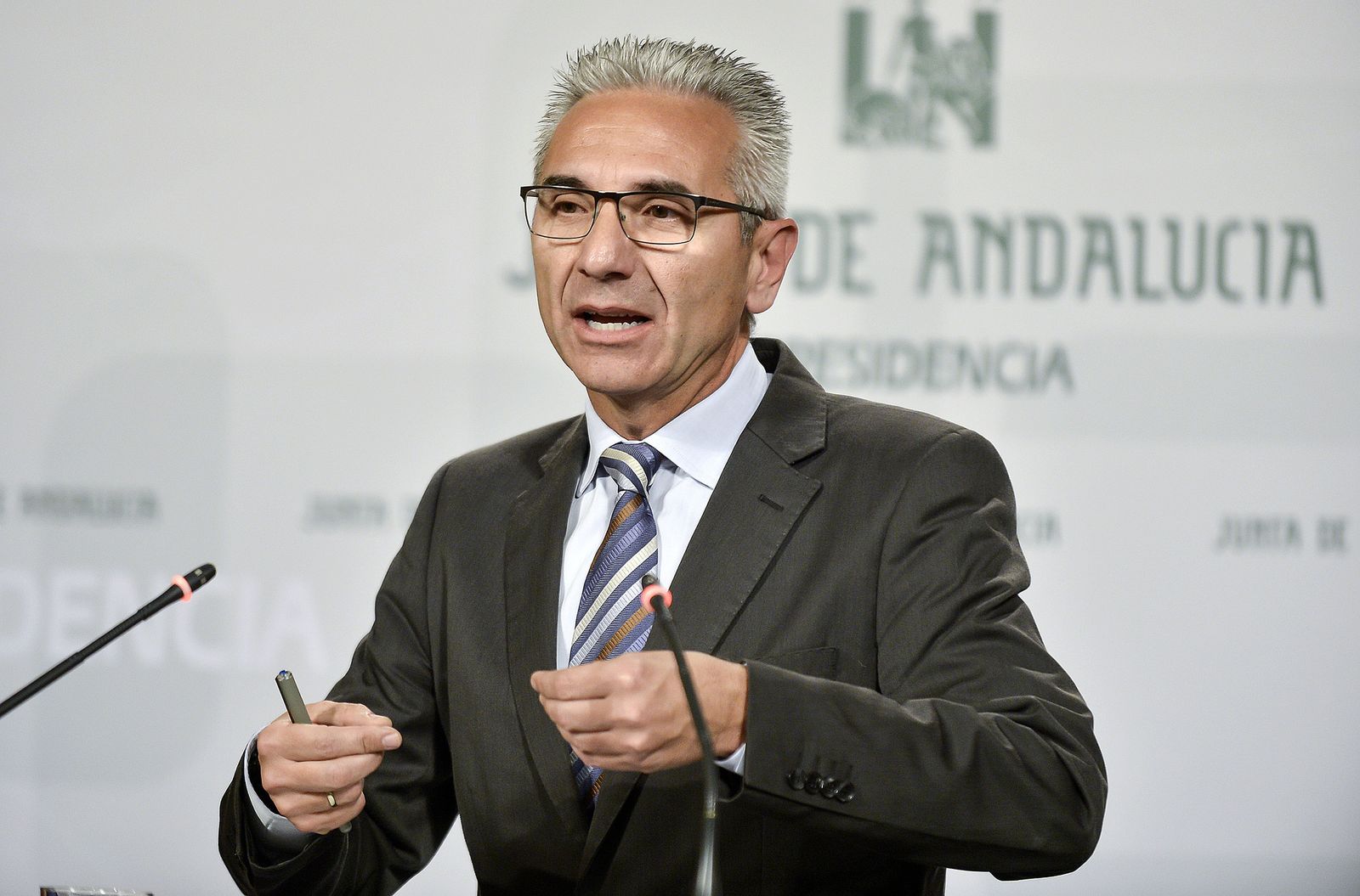 Miguel Ángel Vázquez, portavoz del Gobierno andaluz