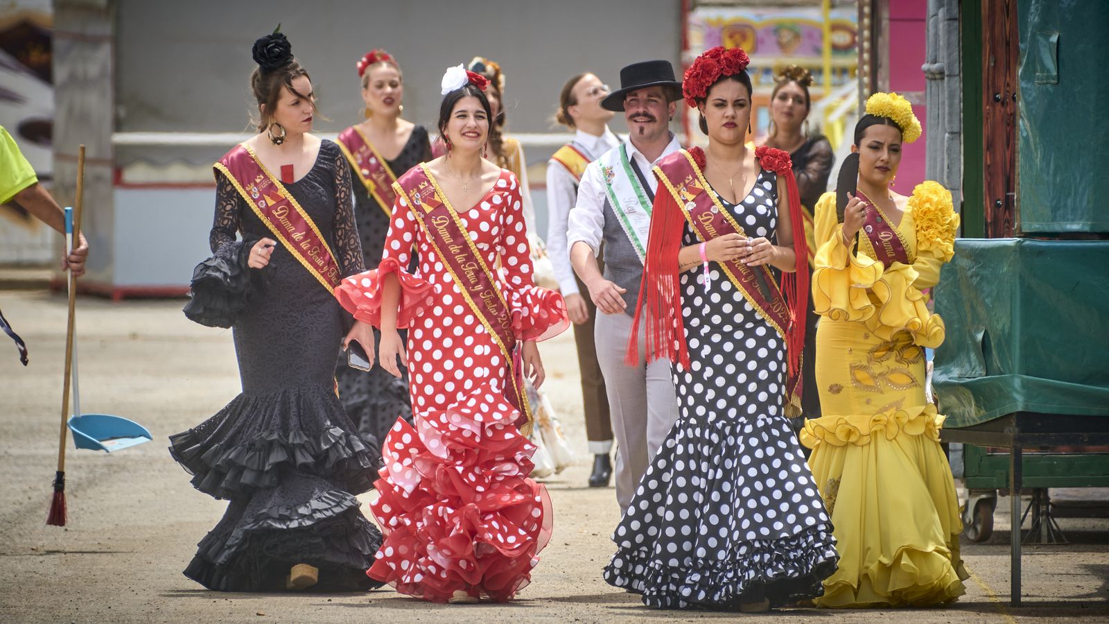 Imagen del primer día de la Feria de Puerto Real 2022