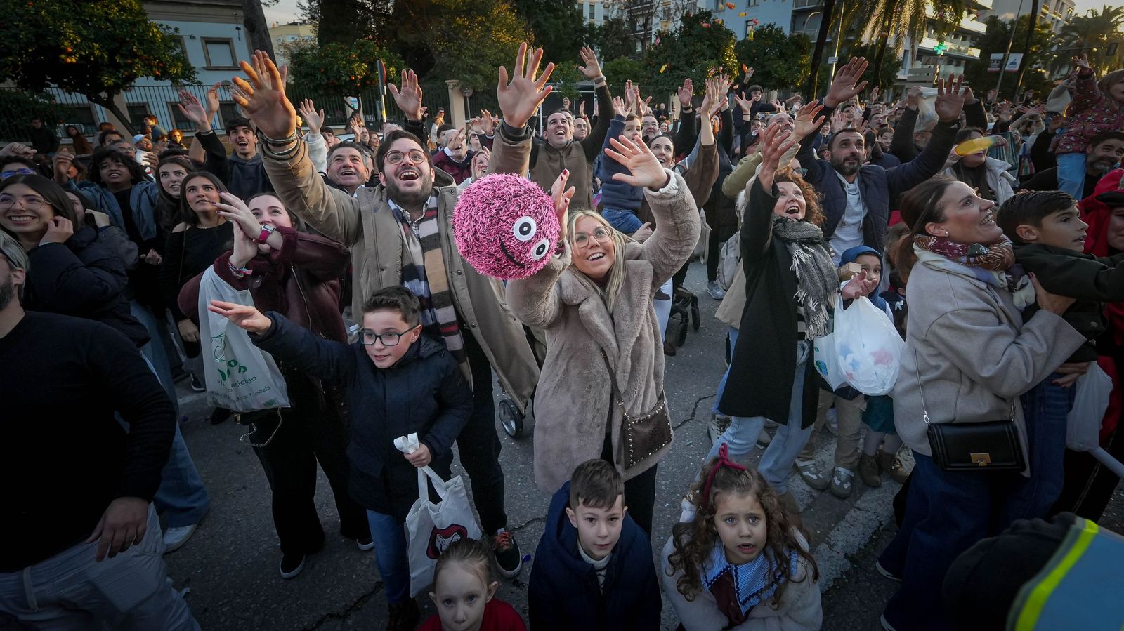 Imágenes de la cabalgata de Reyes Magos en Jerez