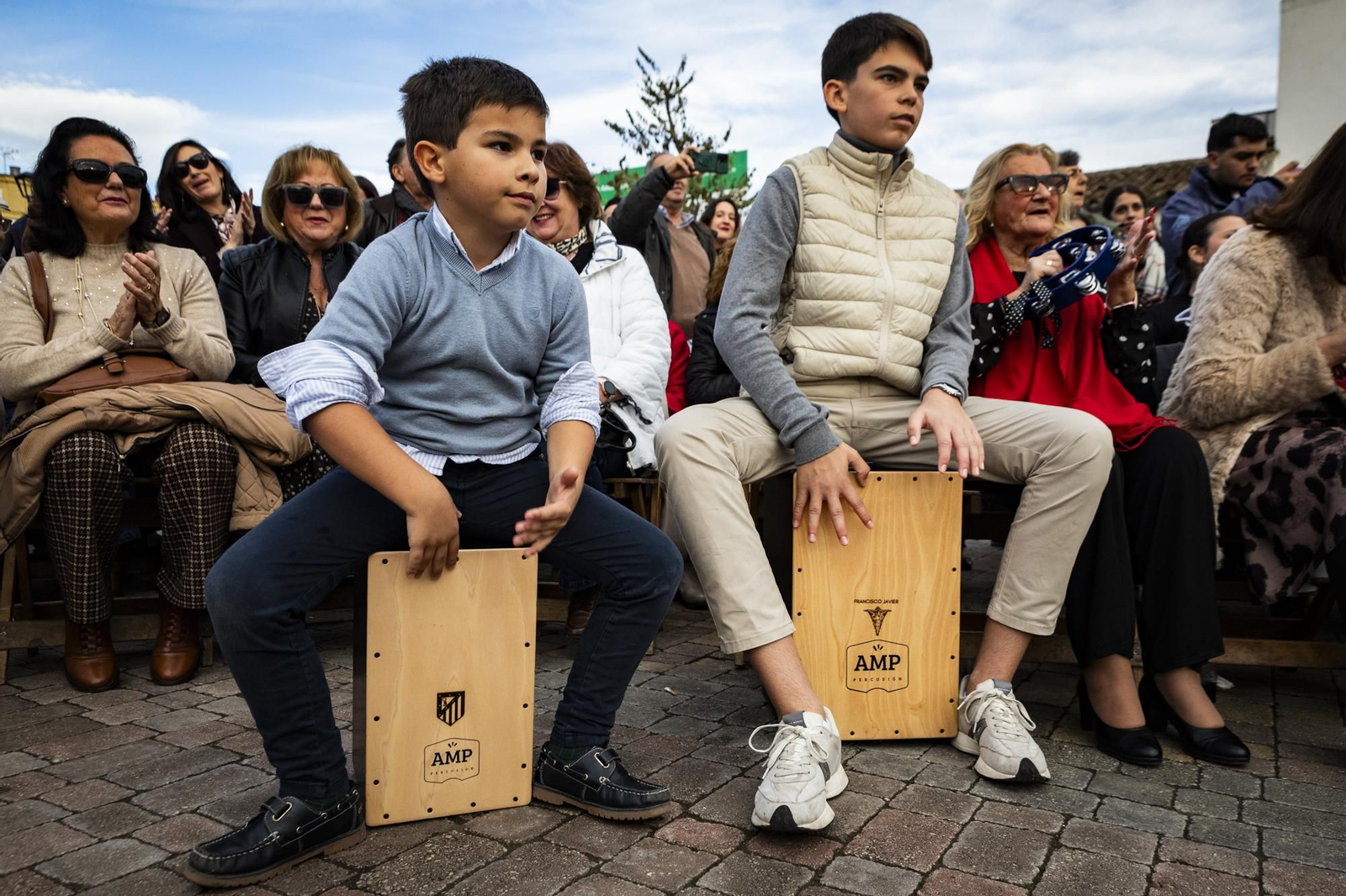 Imágenes de zambombas del día 13 de diciembre en Jerez