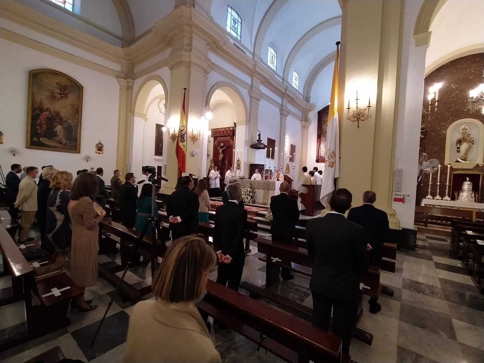 Función principal del Corpus en la Iglesia de San Francisco, el año pasado.