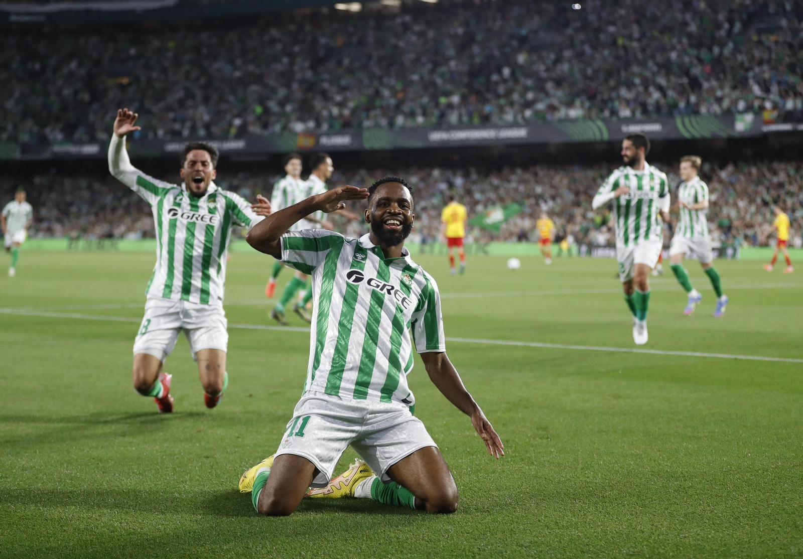 Las fotos del Betis - Jagiellonia