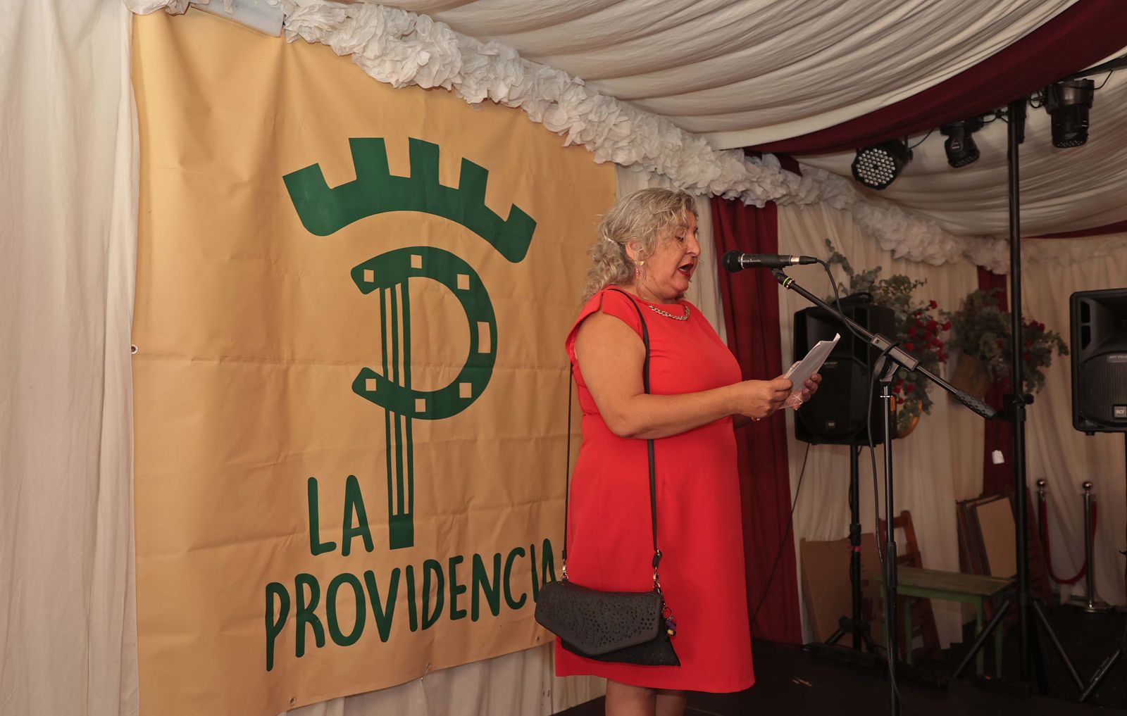 Imágenes de la recepción en la caseta La Providencia en la Feria Real de Algeciras