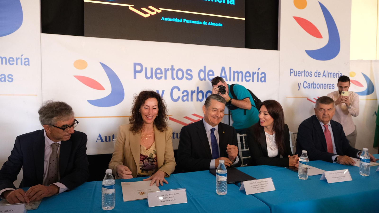 La toma de posesión de Rosario Soto como presidenta del Puerto de Almería