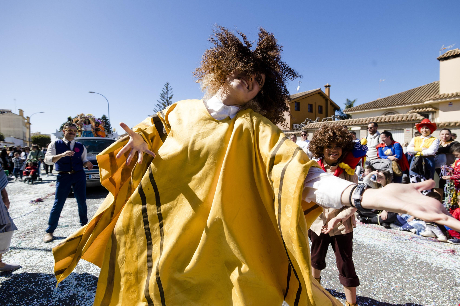 Las imágenes de la cabalgata de carnaval en San Fernando