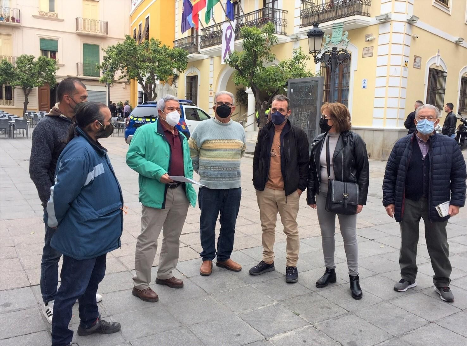 Los agricultores de Almuñécar anuncian unas  vigilas por el agua