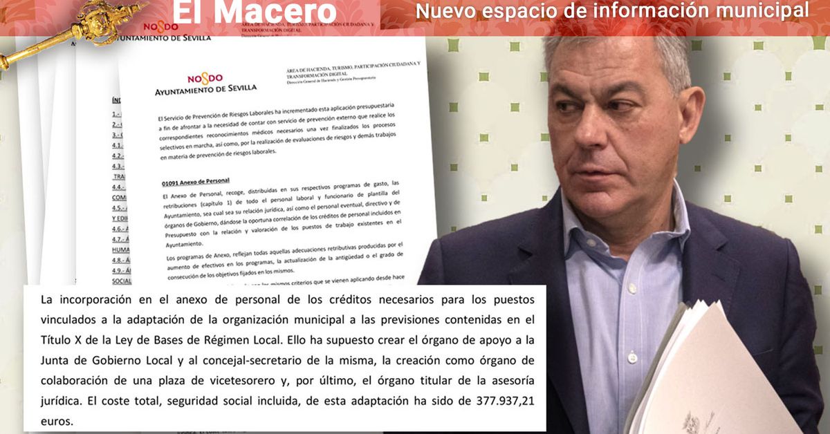 El alcalde de Sevilla propone a dos altos cargos para dirigir la ...