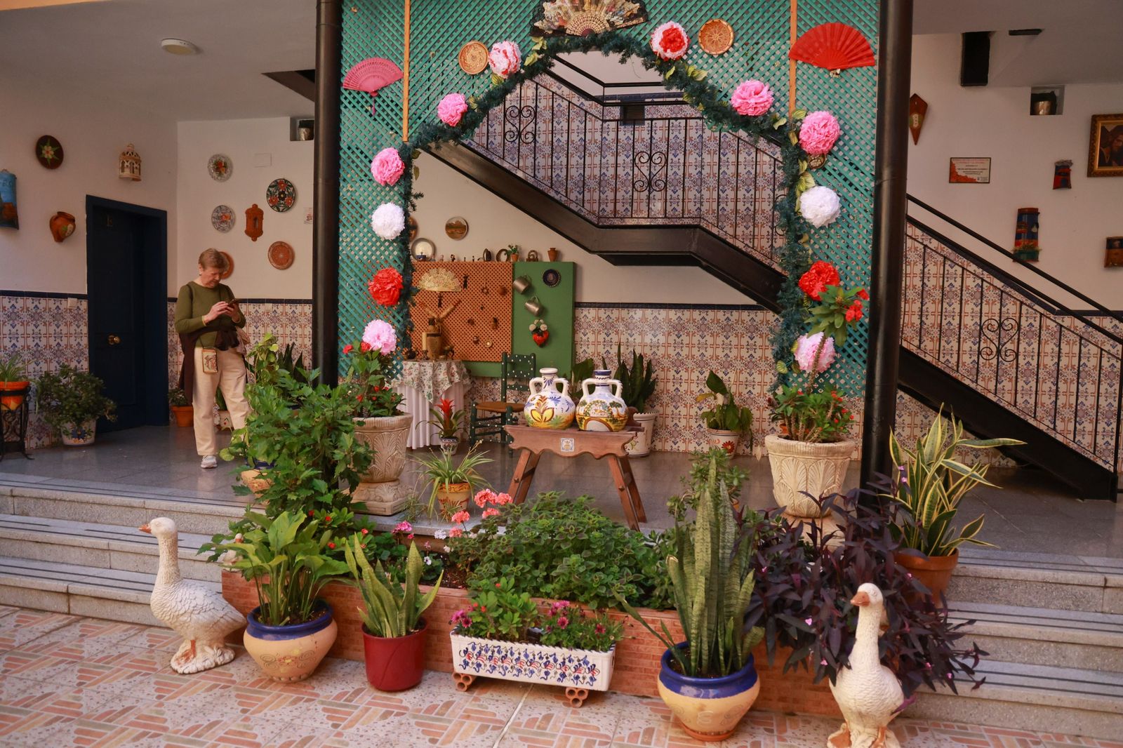 Los corralones de El Perchel y La Trinidad de Málaga, en fotografías