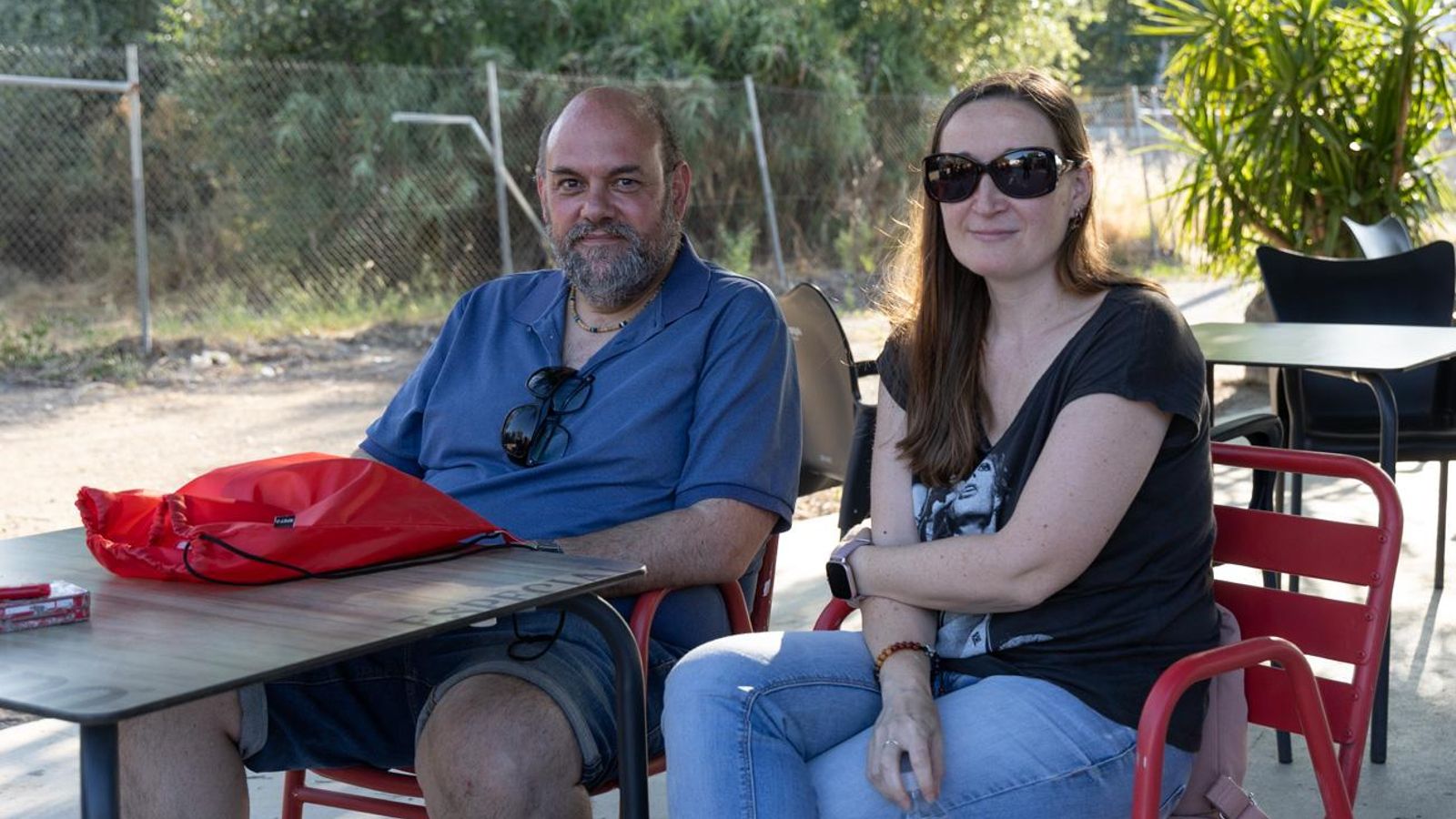 Inauguración del nuevo carril peatonal de la zona residencial Puente Tablas