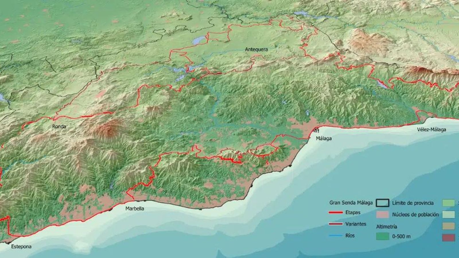 Itinerario de la Gran Senda de Málaga