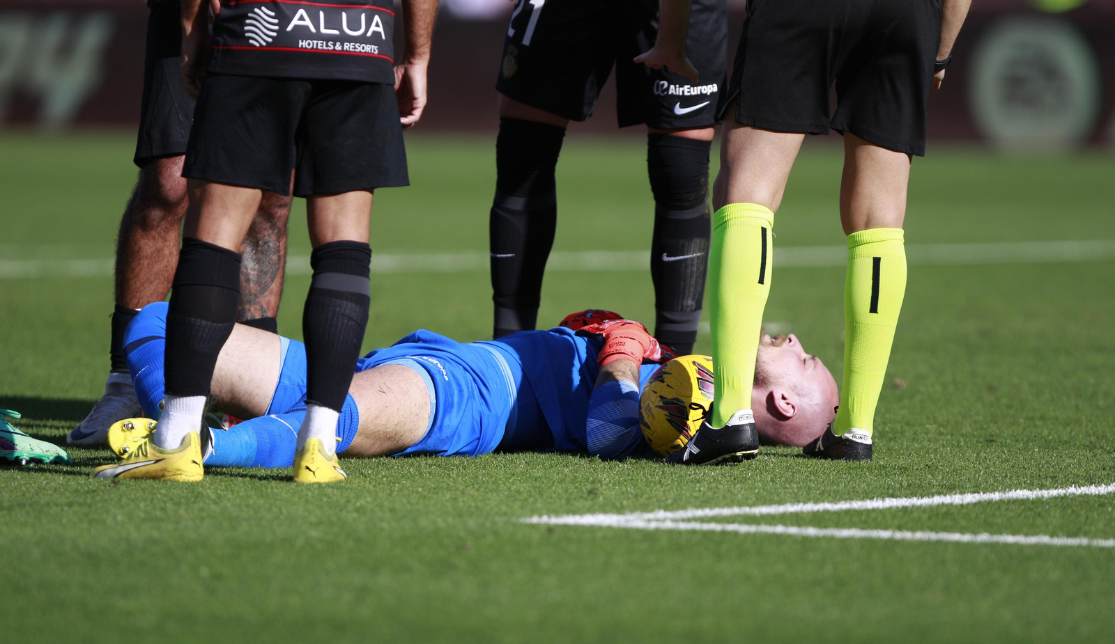 Imágenes del partido U.D. Almería-R.C.D. Mallorca