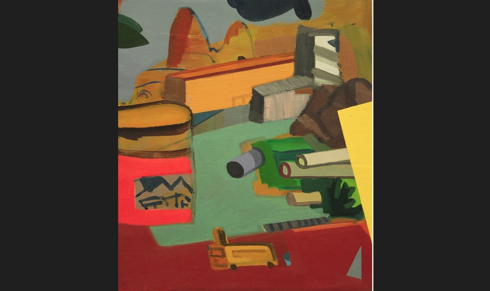 Una de las obras que Manuel Garcés exhibirá en 'De un viento antiguo'.