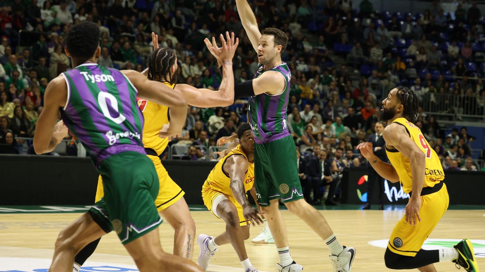 El Unicaja - Filou Oostende de BCL, en fotos