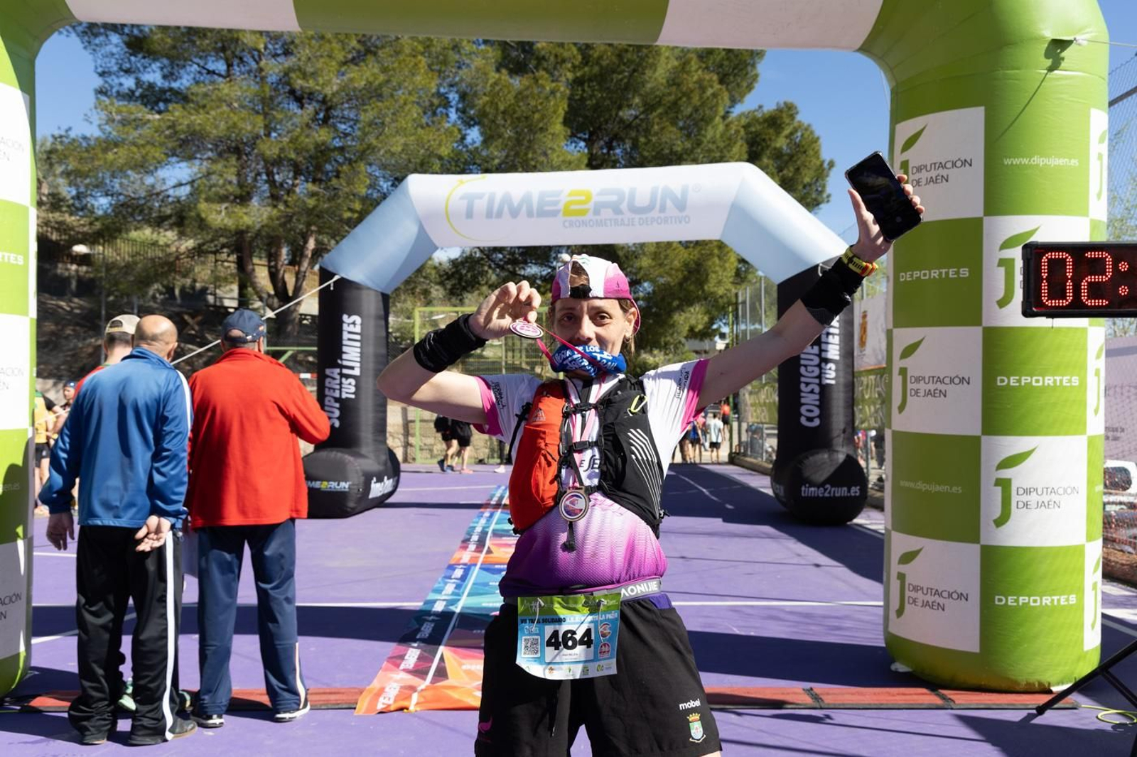 En imágenes: kilómetros para la esperanza de Celia en el CxM Trail Solidario IES Fuente de la Peña (II)