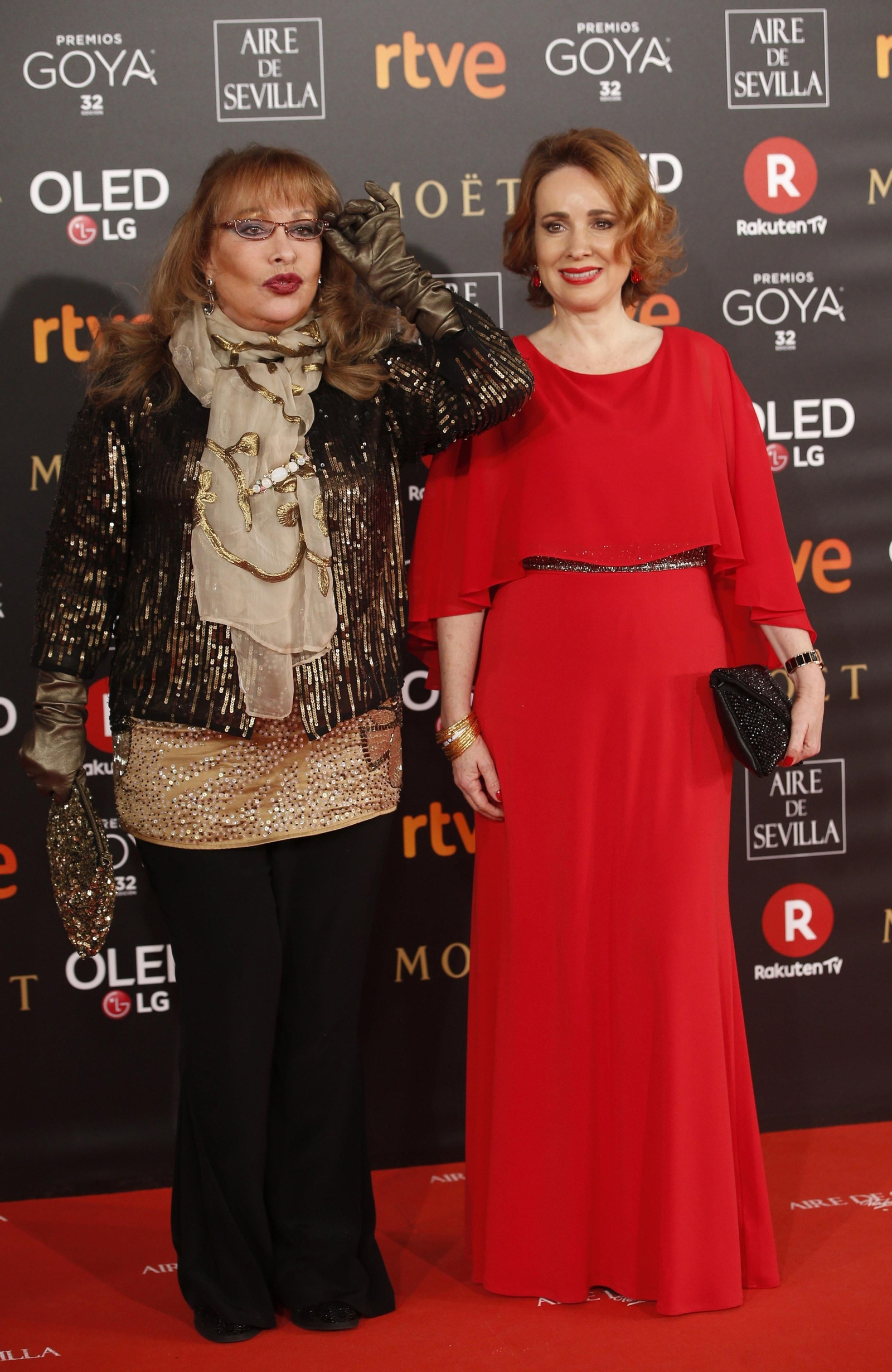 La alfombra roja de los Goya, en imágenes
