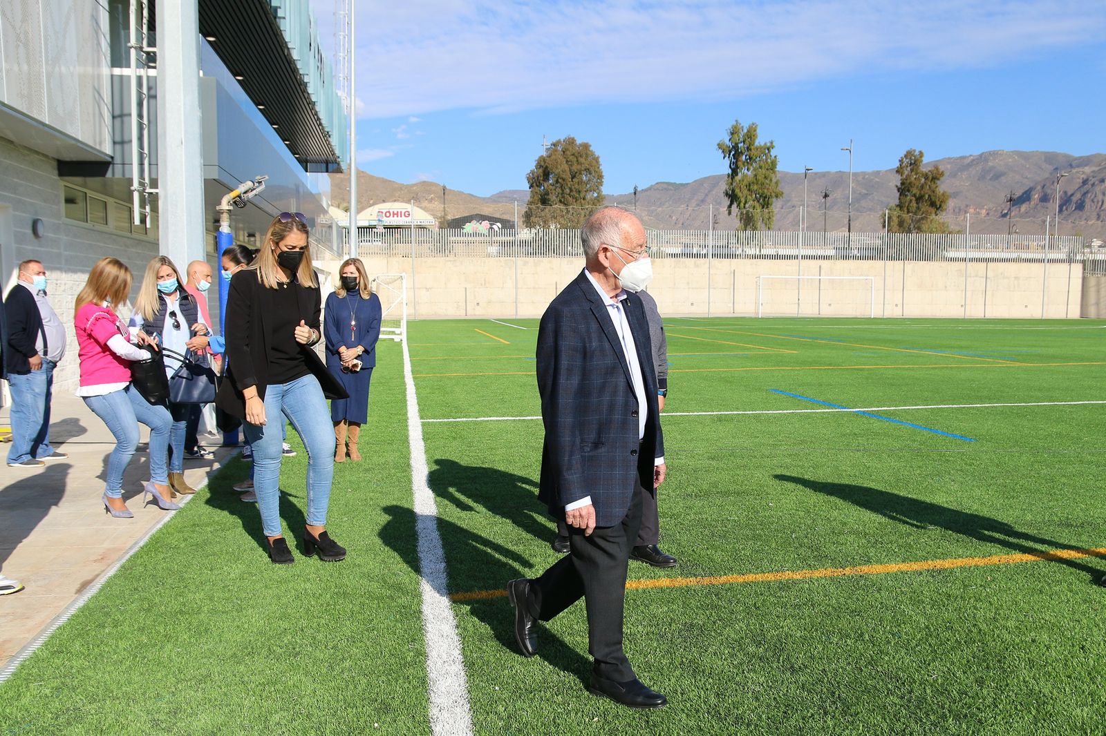 Fotogalería de la inauguración de las instalaciones deportivas de El Parador