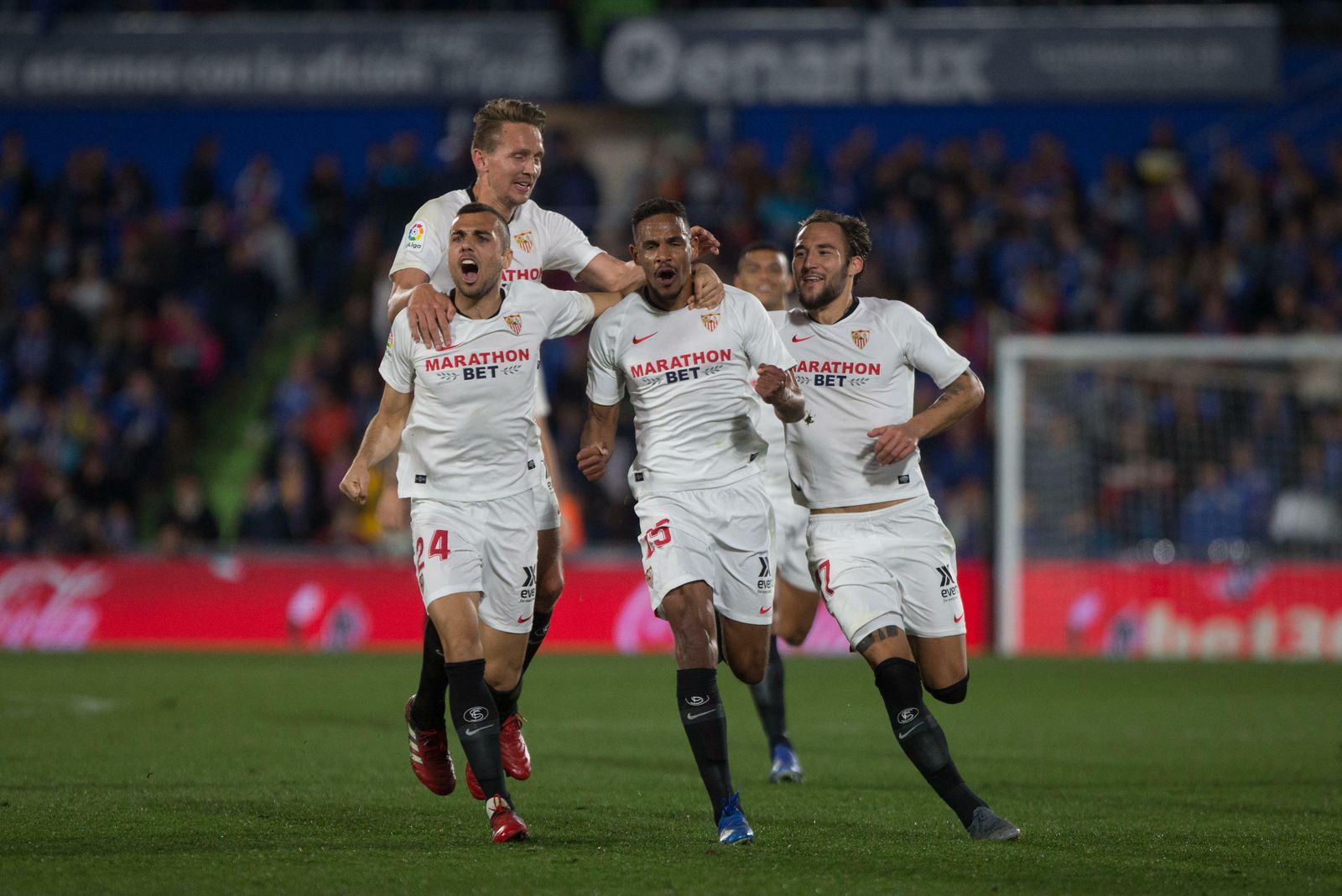 Las imágenes del Getafe-Sevilla FC