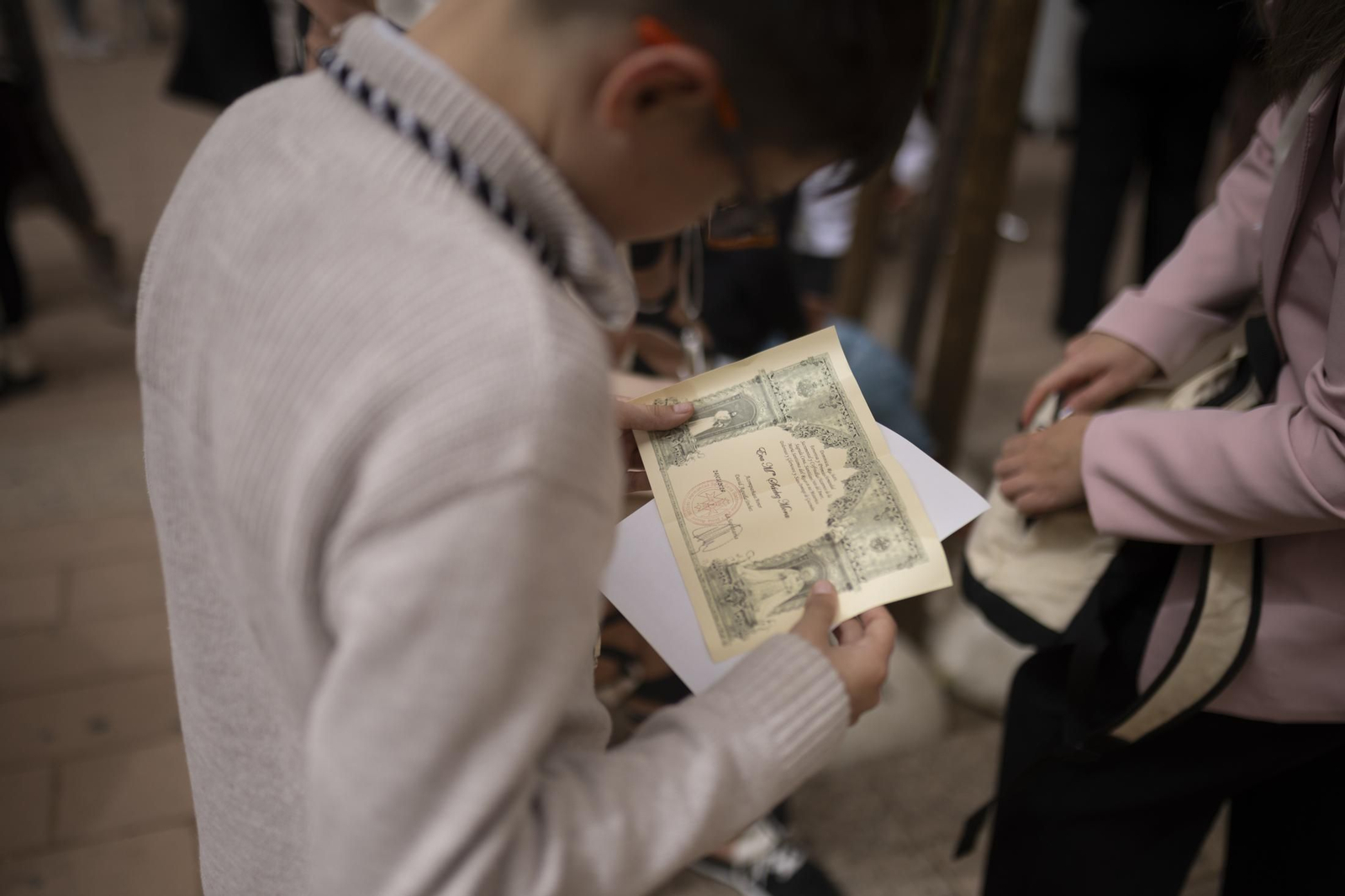 Las mejores imágenes del Domingo de Ramos en Huelva: La Hermandad de la Sagrada Cena