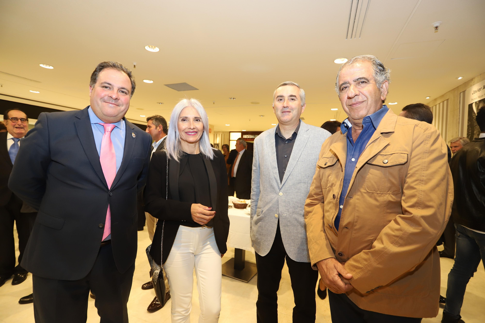 Imágenes  de la recepción en los premios taurinos El Cabezo