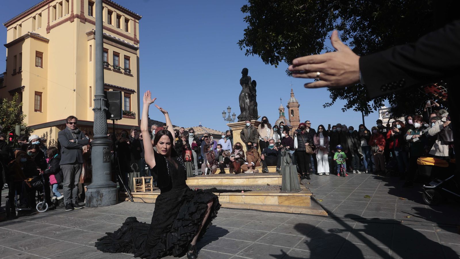 El arte de La Piñona maravilló en el Altozano.