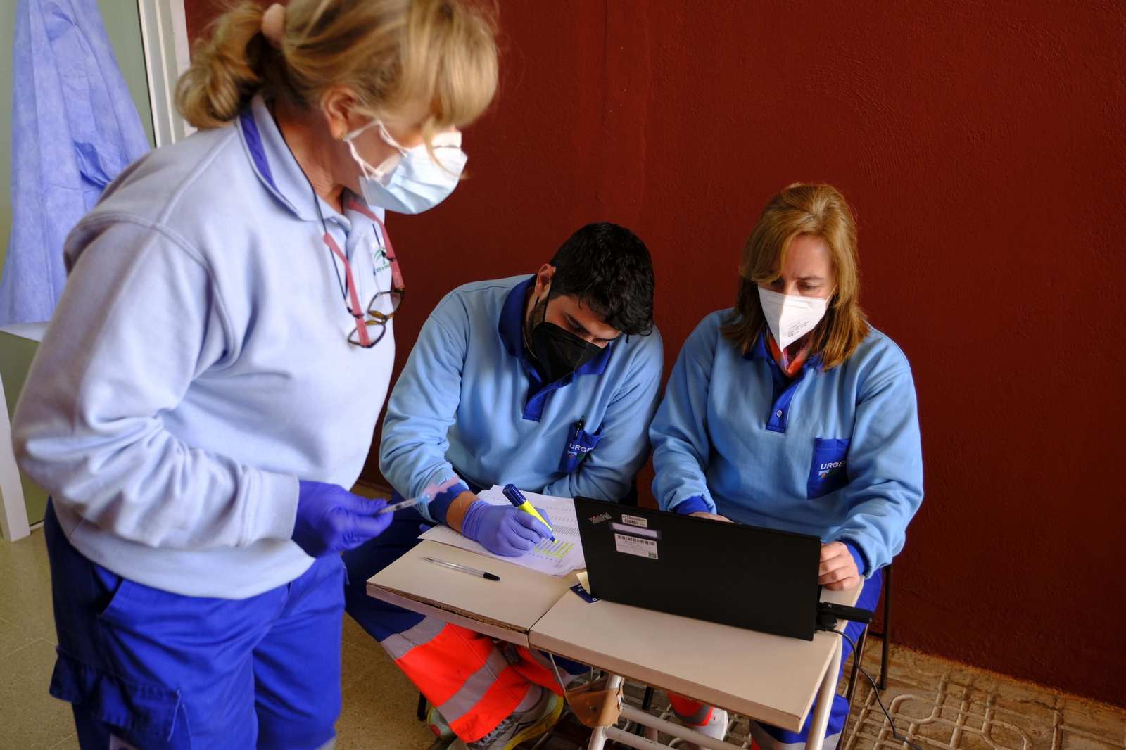 Fotogalería vacunación COVID-19 en Sorbas y Tabernas. Almería