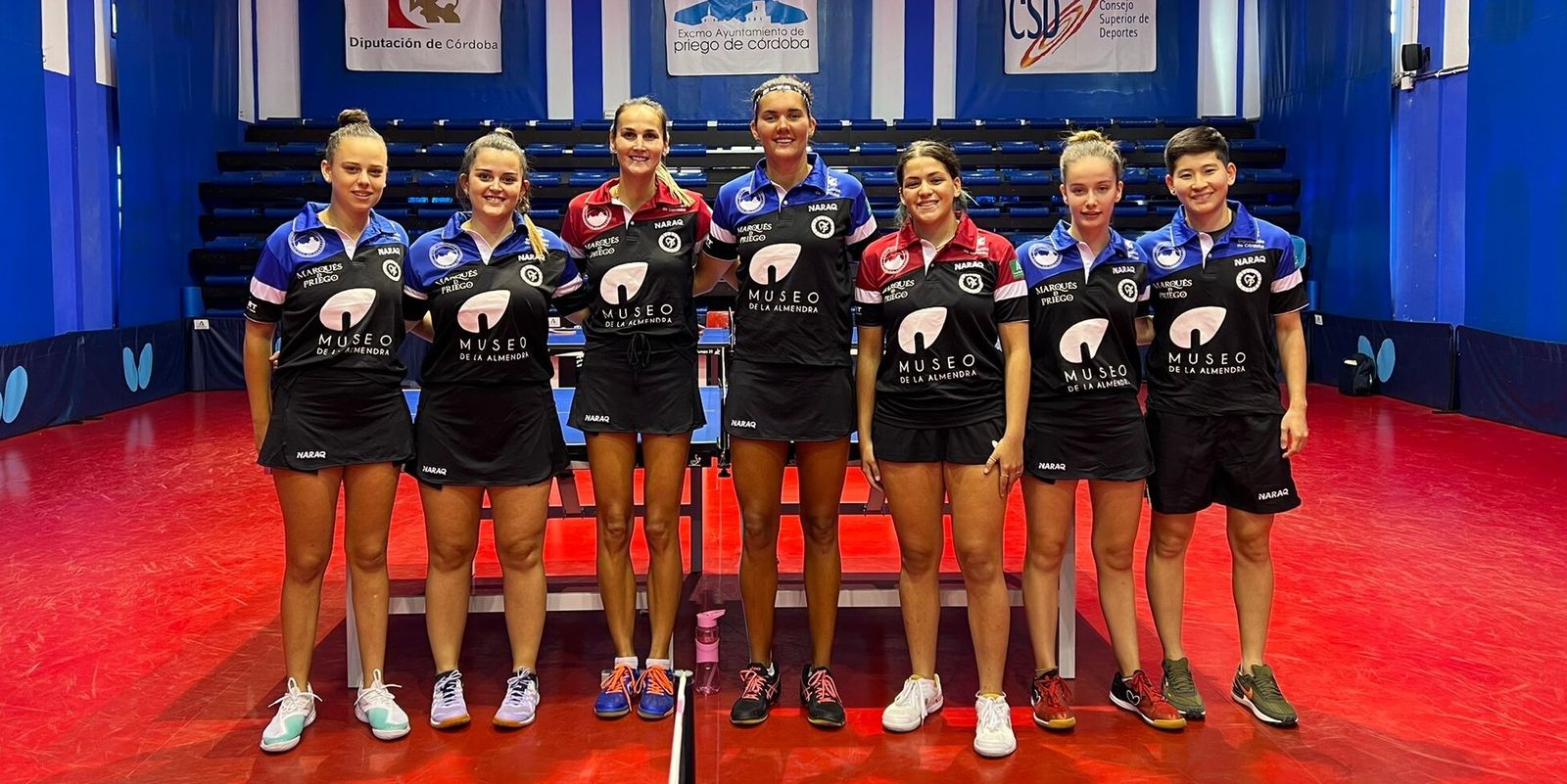 Las integrantes del Museo de la Almendra Francisco Morales.