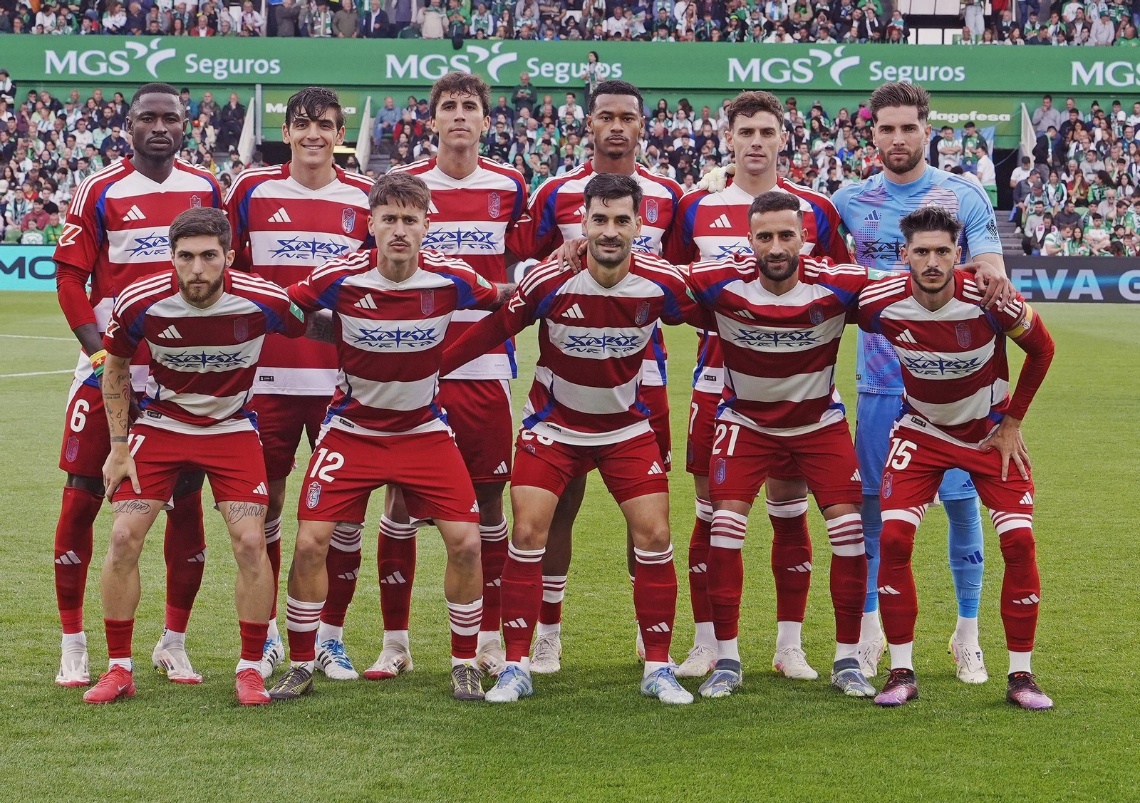 Once inicial del Granada en la última jornada de Liga.