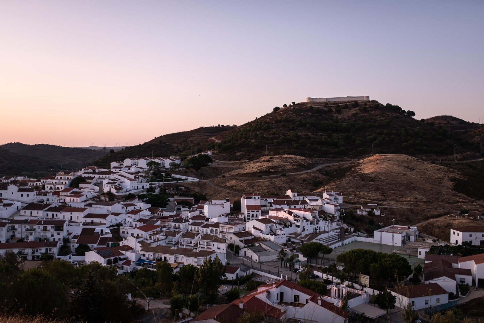 Una puesta de sol desde Sanlúcar de Guadiana
