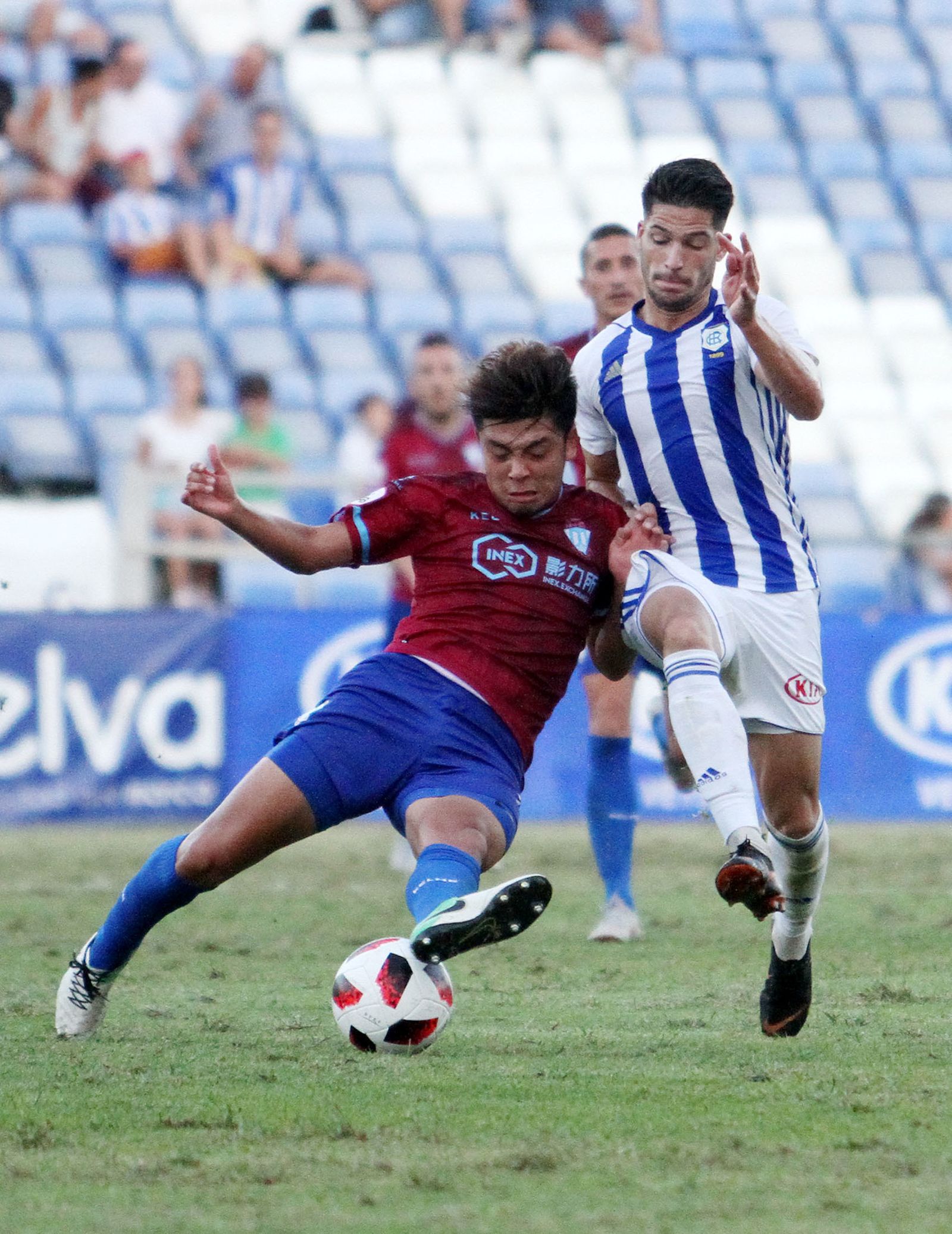 Imágenes del Recreativo de Huelva-Jumilla