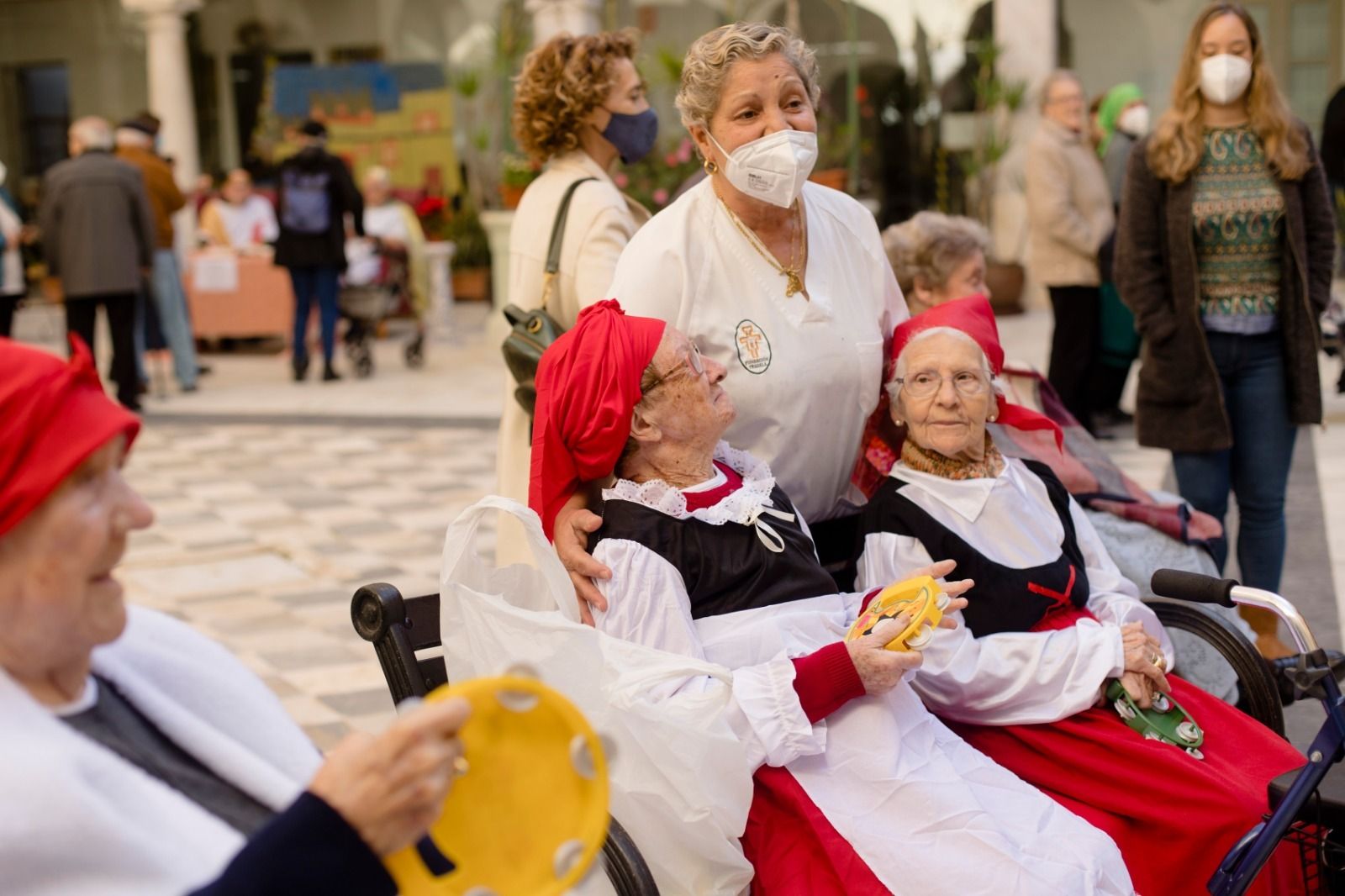 Imágenes del Belén Viviente de la Residencia Fragela