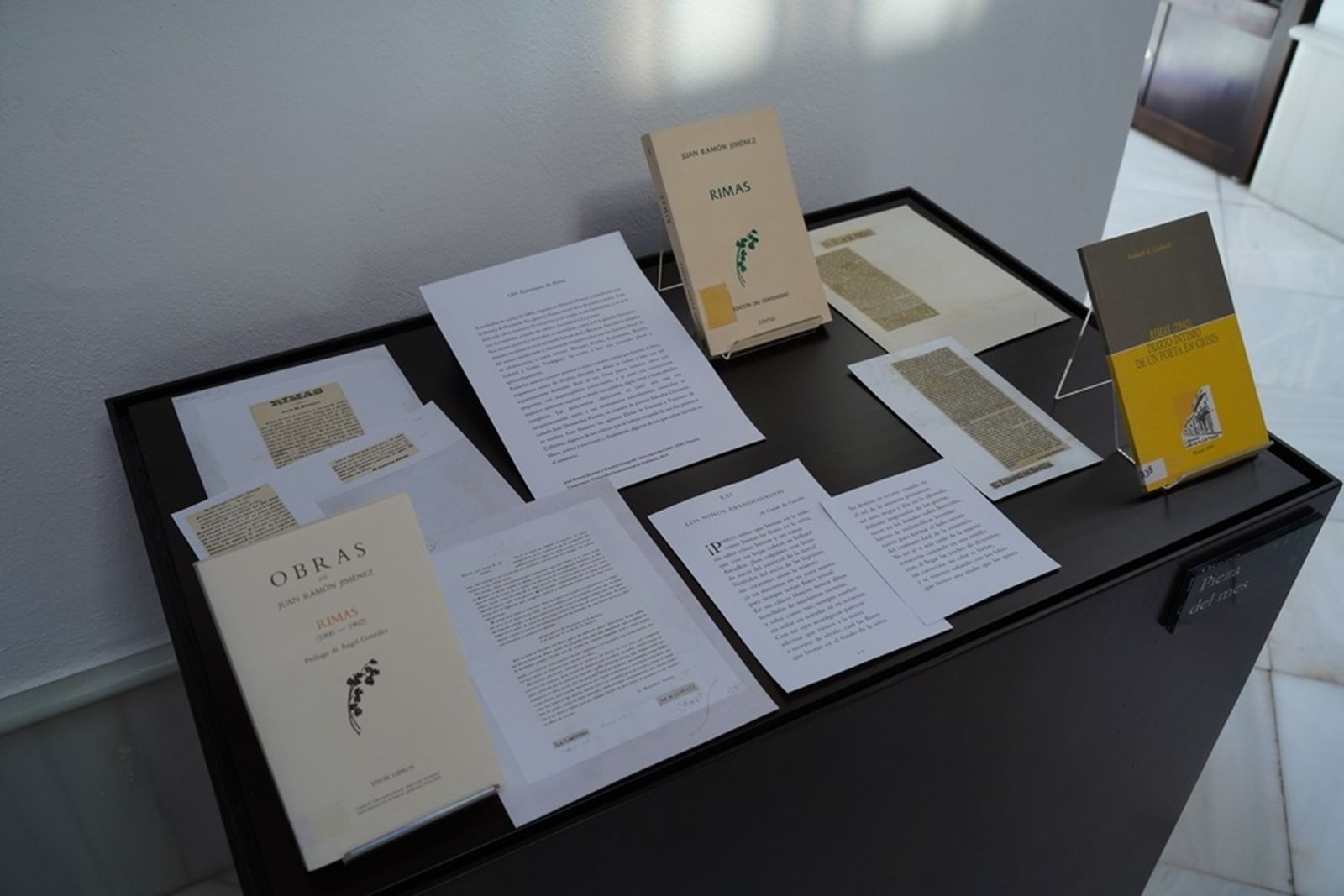 Las piezas que forman parte de la exposición.