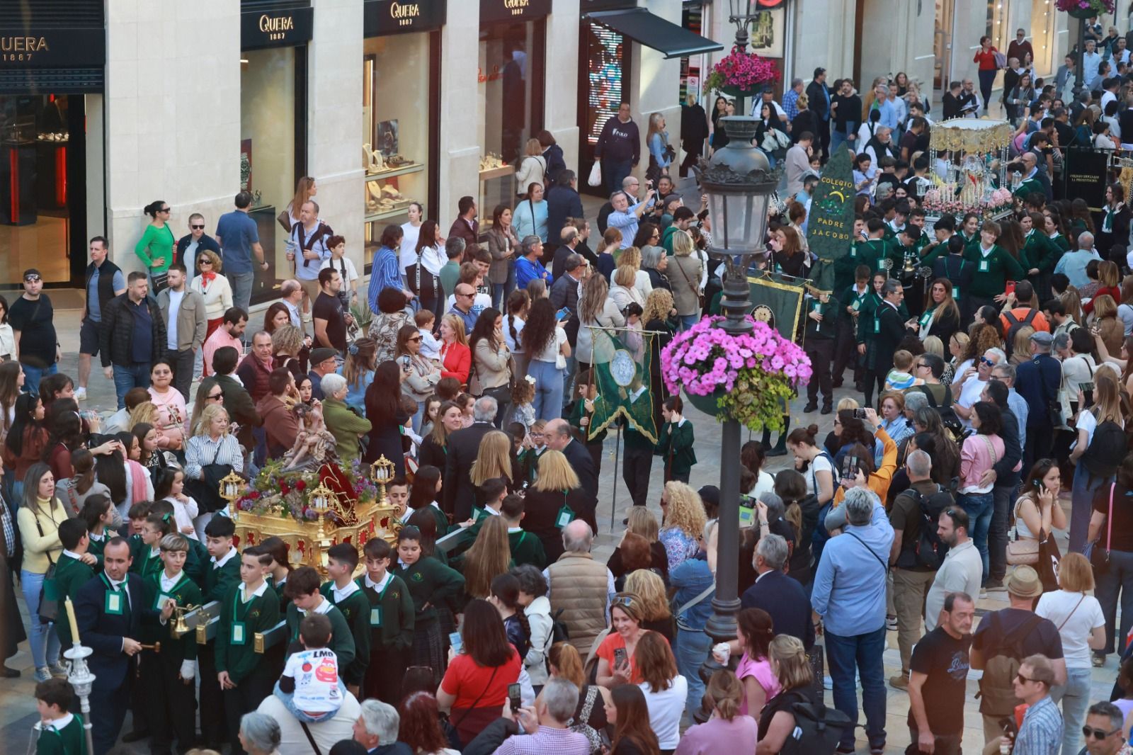 La procesión escolar de Málaga, en fotos