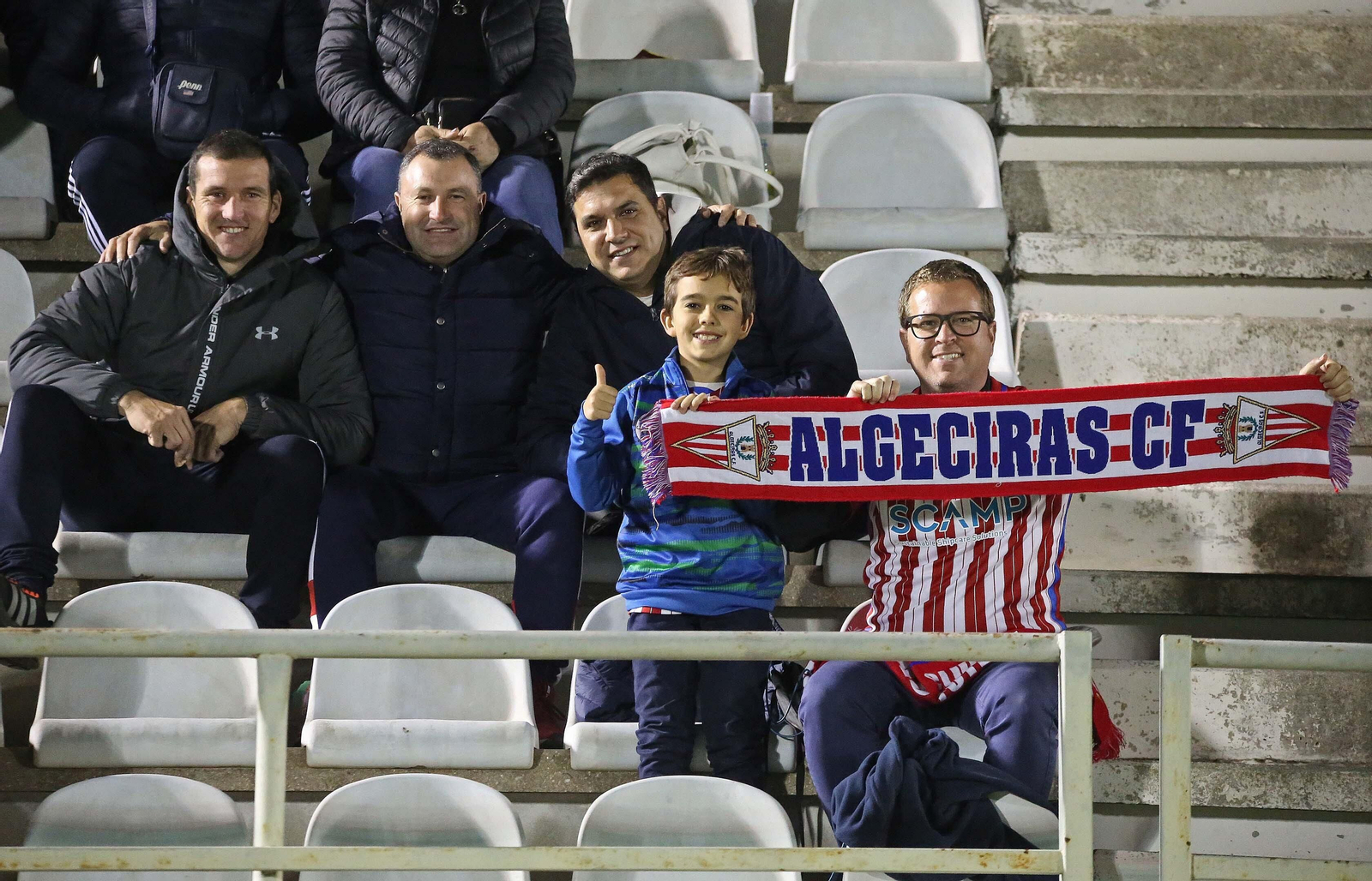 Búscate en el Nuevo Mirador durante el Algeciras - Atlético de Madrid B