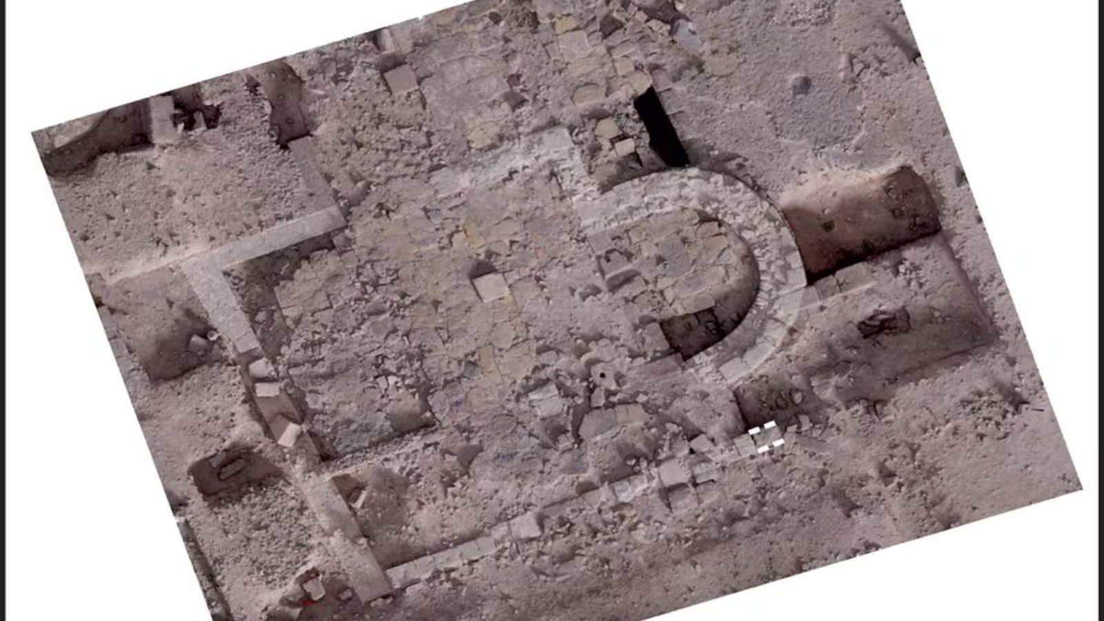 Plano aéreo del edificio en cuestión.