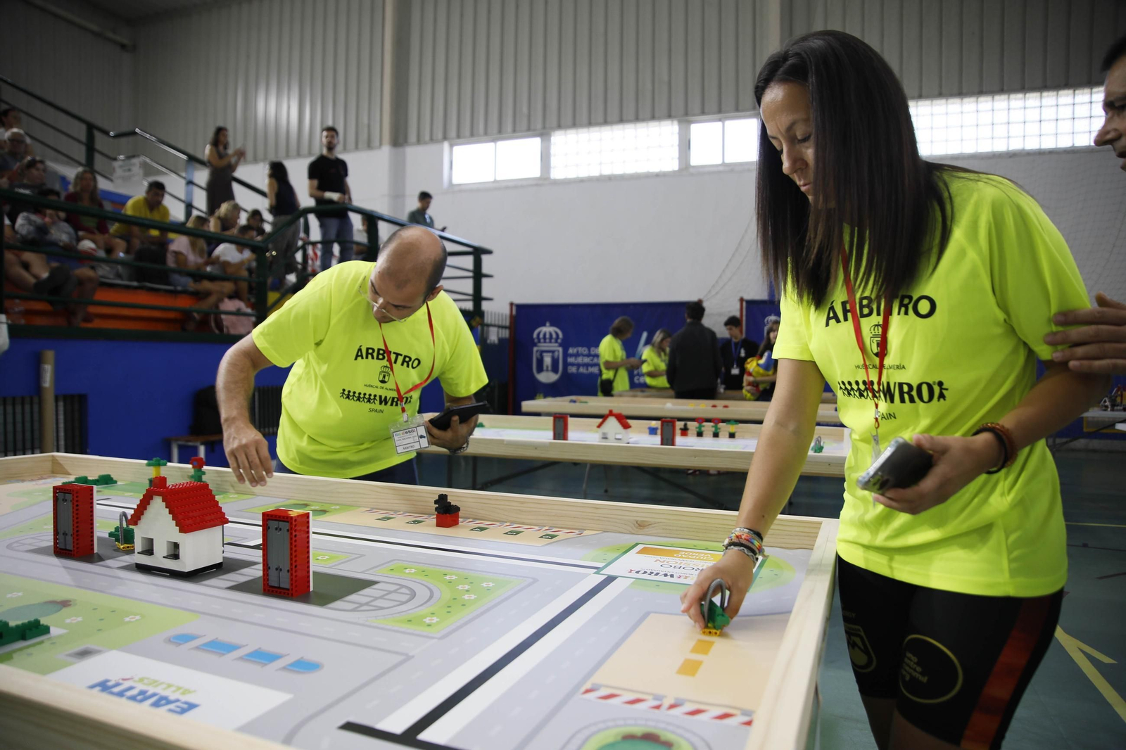 Las imágenes del World robot olympiad en Huércal de Almería