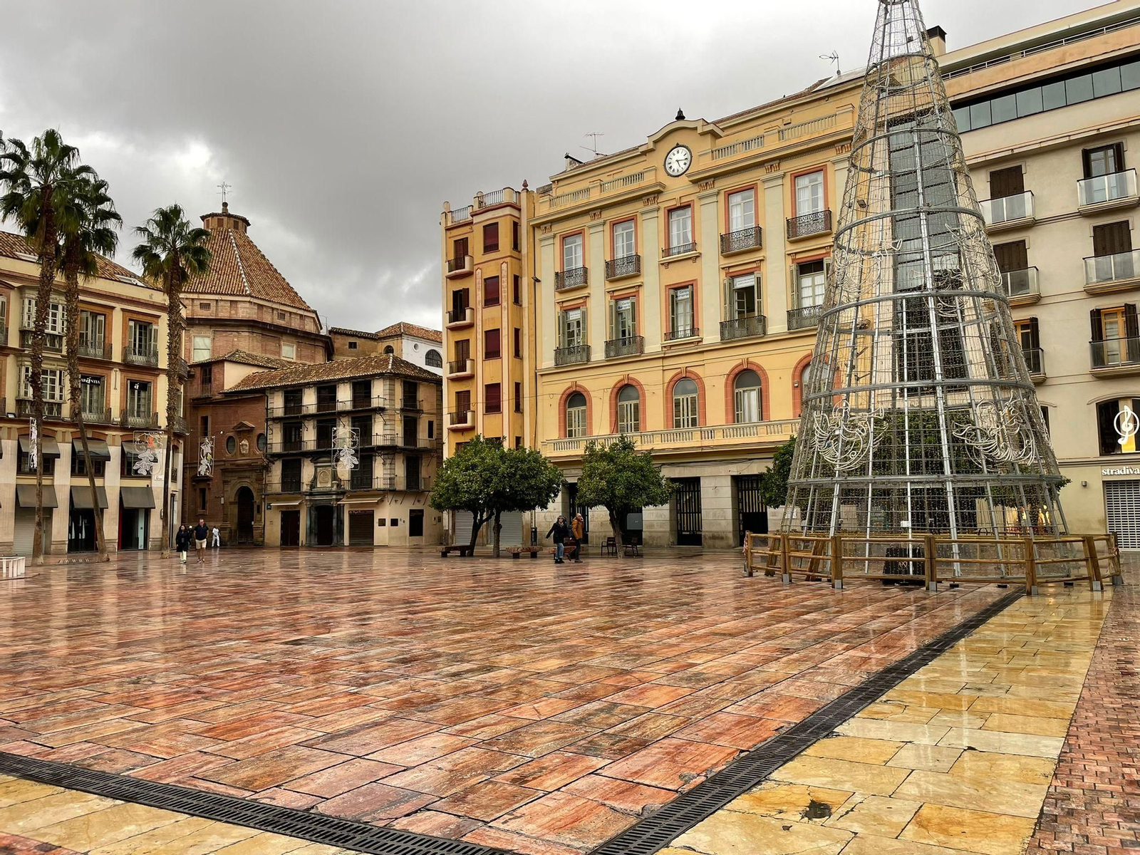 Así es el día de la amenzaza de DANA en Málaga